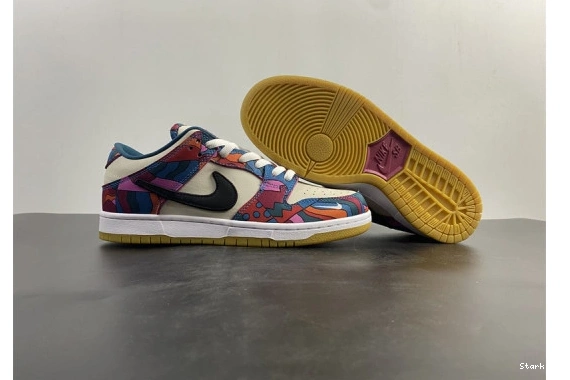 Dunk (2021) Low Nike SB Pro DH7695-600 Parra Art Abstract 0225
